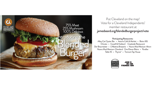 Cleveland Independents the 2018 James Beard Blended Burger Project